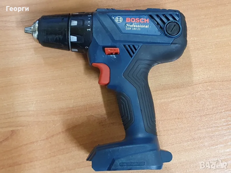 Акумулаторен винтоверт Bosch GSR 18V-21, снимка 1