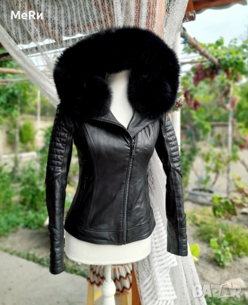 Кожено яке от естествена кожа , снимка 1