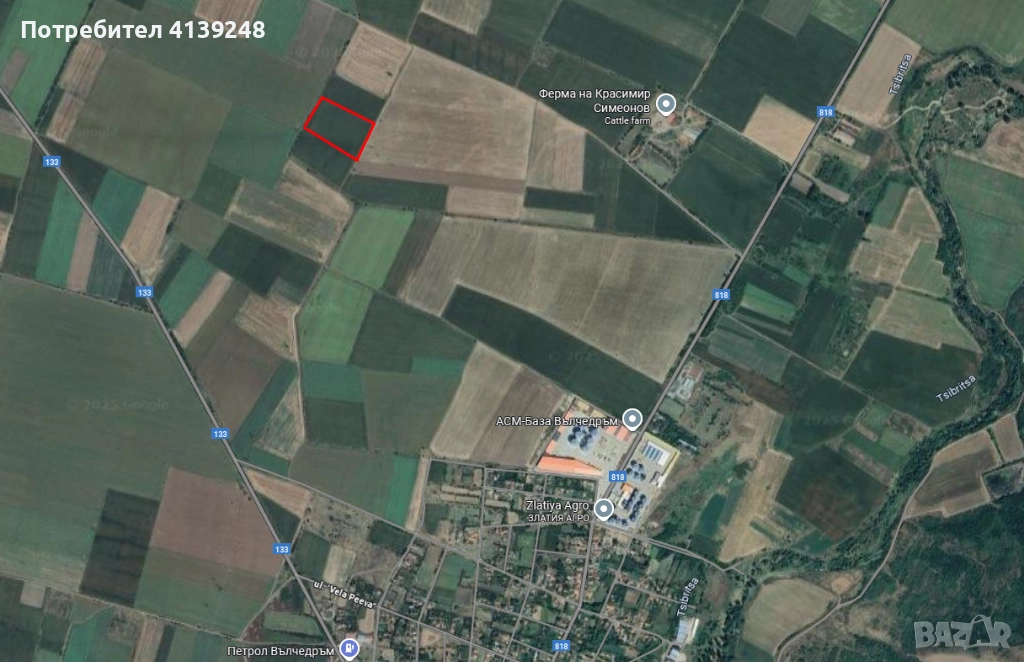 Продавам земеделска земя 15.663дка в гр.Вълчедръм, общ.Вълчедръм, обл.Монтана, снимка 1