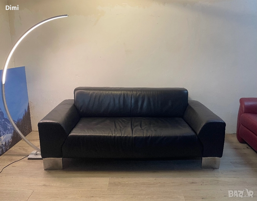 Кожен диван*БЕЗПЛАТНА ДОСТАВКА*(за цяла България)Диван от естествена кожа, снимка 1