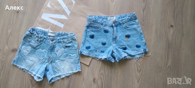 Zara - детски къси панталони 128см, снимка 1