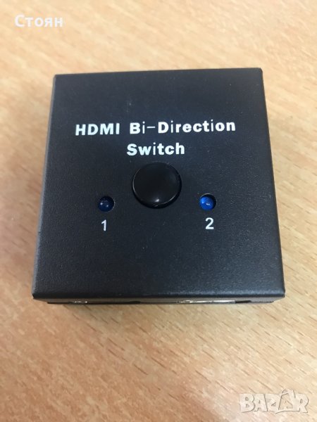 HDMI Switcher Ultra 4K 3D Bi-Directional Switch HDMI Smart Splitter by LiNKFOR with a 100 cm / 3.28 , снимка 1