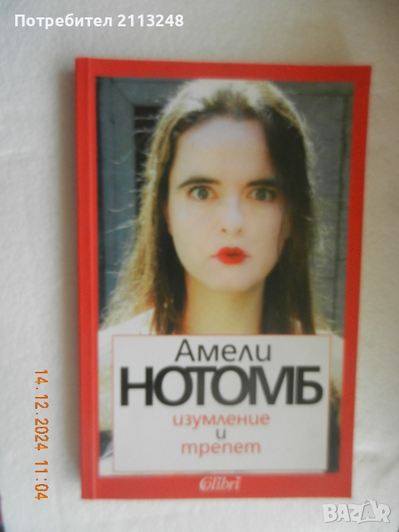 Амели Нотомб - Изумление и трепет, снимка 1