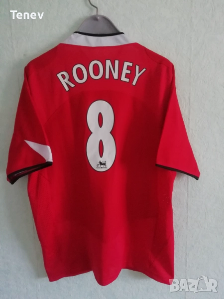 Manchester United Rooney Nike оригинална тениска фланелка Рууни Манчестър Юнайтед XL , снимка 1