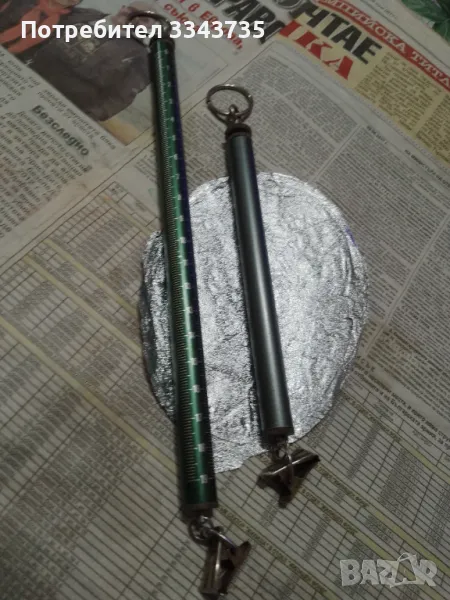 Пружинна везна 100g.и 10g.деление 1g.,,PESOLA,,, снимка 1