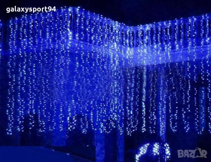 Син Падащ Водопад с 8 програми 420л 3 х 3м опция снаждане, снимка 1