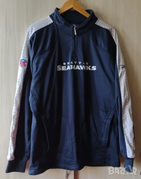 NFL / Seattle Seahawks Hoodie - Reebok мъжки суичър , снимка 1