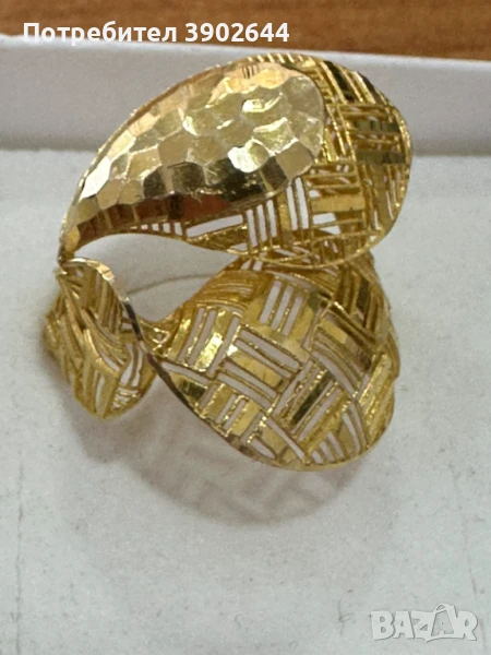 златен дамски пръстен, снимка 1