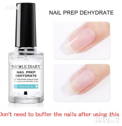 NICOLE DIARY Dehydrator Дехидратор обезмаслител за нокти маникюр, снимка 1