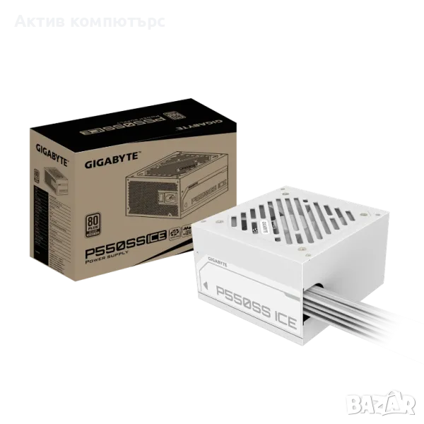 Захранване PSU GIGABYTE GP-550SS ICE 550W 80+Silver, снимка 1