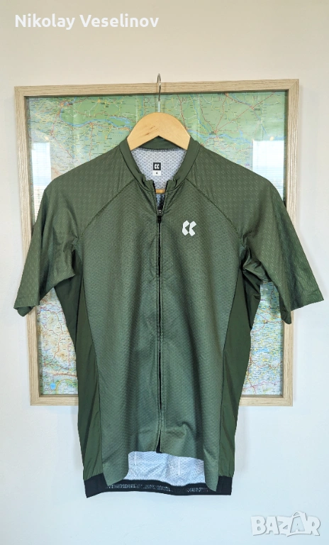 KALAS PASSION Z3 | Jersey CARBON | olive - вело джърси колоездене, снимка 1