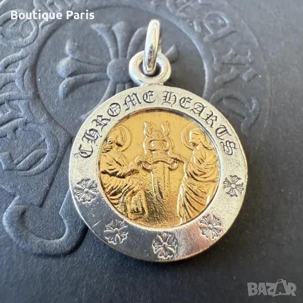 Chrome Hearts Angel Medal оригинален медальон, снимка 1