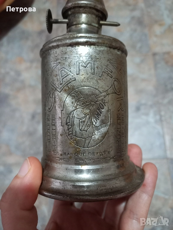 Френска маслена лампа, снимка 1