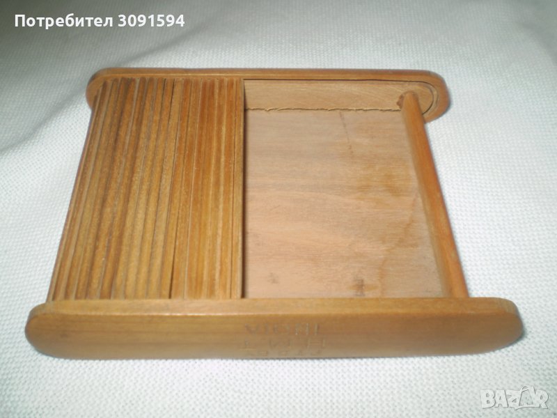 Малка дървена  кутия секретер Индиа, снимка 1