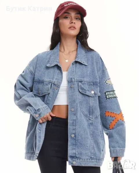 Деним яке, снимка 1
