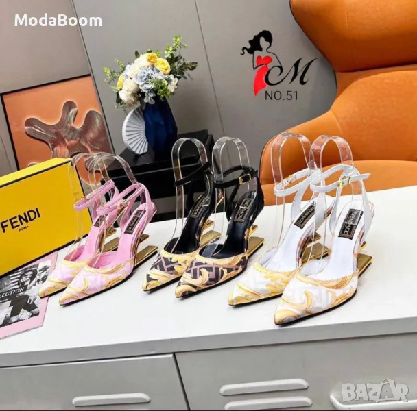 Fendi дамски обувки на ток Различни цветове , снимка 1