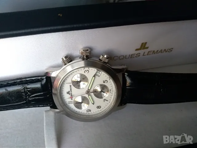 Jacques Lemans JL853 Swiss made chronograph , снимка 2 - Мъжки - 47422882