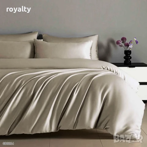 Луксозен комплект с драперия от 100% памук Различни цветове , снимка 3 - Спално бельо - 50937247