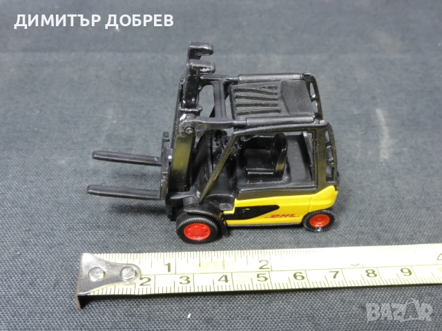 МЕТАЛНА КОЛИЧКА МОТОКАР DHL SIKU, снимка 7 - Колекции - 53151922