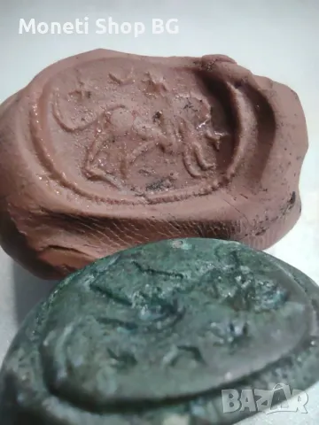 Много стара реплика на Римски бронзов пръстен-печат, снимка 2 - Други ценни предмети - 49625568