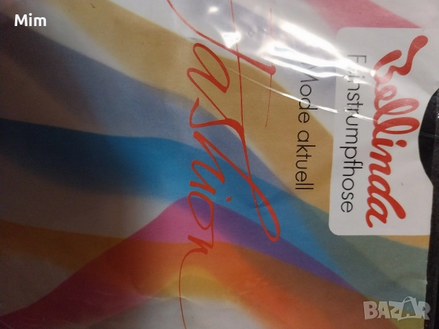 44/46 Черен чорапогащник с фигура в долната част , снимка 4 - Бельо - 52797074