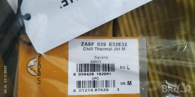La Sportiva Chill Thermal Jacket , снимка 10 - Спортни дрехи, екипи - 53947724