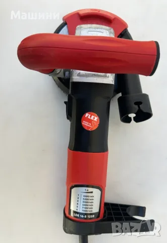 Flex LDE 16-8 125 R - Шлайф машина за бетон като нова!, снимка 5 - Шлайфмашини - 56299953