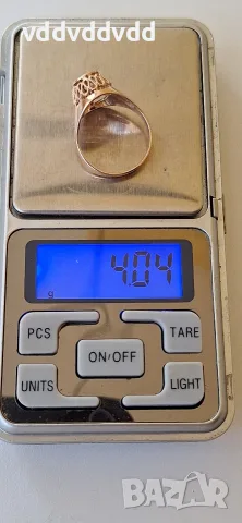 СССР златен пръстен проба 583 14 карата, снимка 6 - Пръстени - 55777049