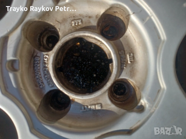 Оригинални джанти 4х100 15ки VW Seat, снимка 2 - Гуми и джанти - 53135874