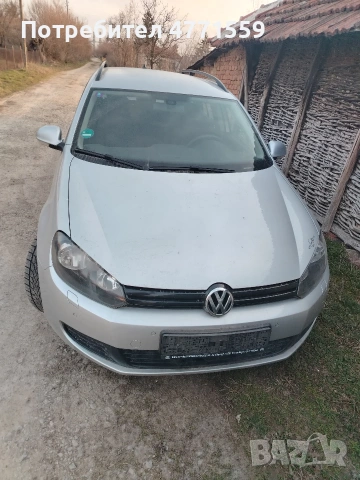 VW Golf дизел 1.6, 4x4 комби, 2012г. , снимка 4 - Автомобили и джипове - 53908810