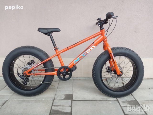 Продавам колела внос от Германия велосипед фет байк 20 ACE 20 цола дискови спирачки