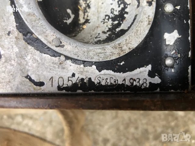 стар немски военно-полеви телефон - WEHRMACHT - WWII - 1938г. - ОРИГИНАЛ, снимка 8 - Антикварни и старинни предмети - 49684881