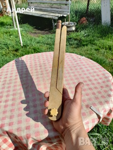 Стар училищен пергел, снимка 2 - Антикварни и старинни предмети - 36632826