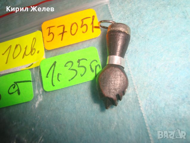 АБАНОСОВ АРТ МЕДАЛЬОН - АМУЛЕТ РЪЧНА ИЗРАБОТКА в СРЕБРИСТ ОБКОВ 57051, снимка 2 - Антикварни и старинни предмети - 35653668