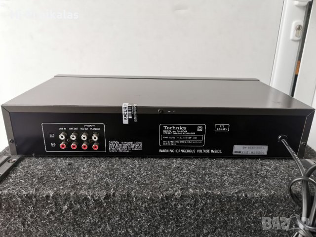 EQ Стерео Еквалайзер TECHNICS SH-8044, снимка 5 - Еквалайзери - 39548769