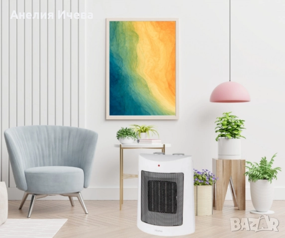 Керамична печка с мощност 1800W, снимка 2 - Отоплителни печки - 51762669