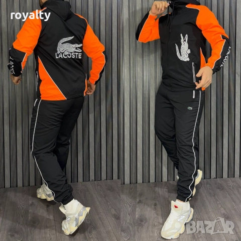 Lacoste НА ЕДРО Спортен Мъжки Екип 5 бр., снимка 6 - Спортни дрехи, екипи - 52971489
