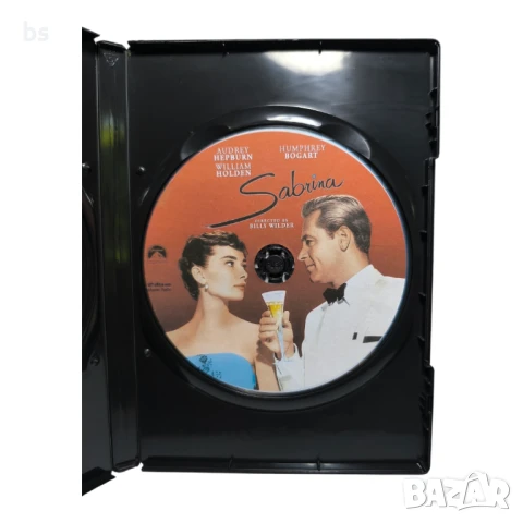 Сабрина 1954 DVD -R с Одри Хепбърн и Хъмфри Богарт, снимка 4 - DVD филми - 51084154