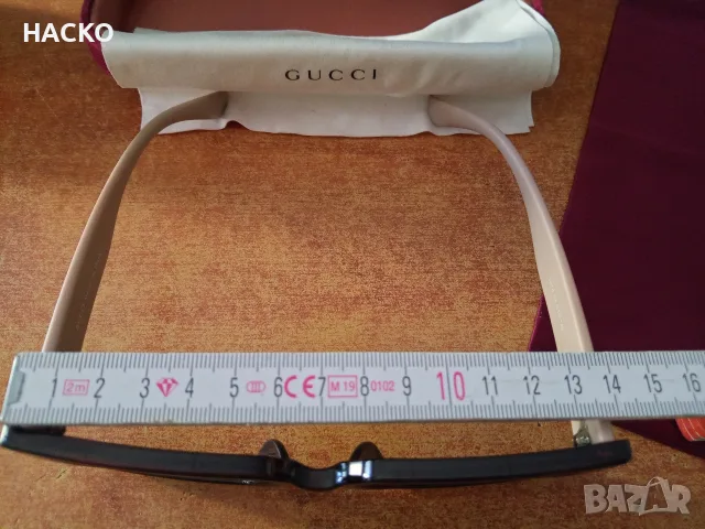 Слънчеви Очила Gucci 100 % Оригинални Внос от Англия, снимка 11 - Слънчеви и диоптрични очила - 55741606