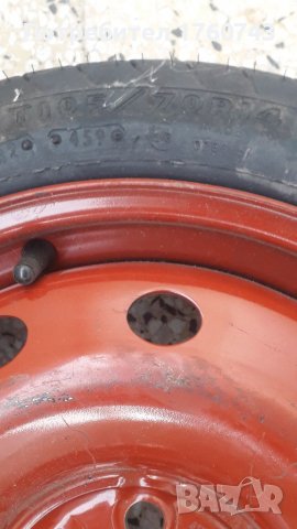 Резервна гума патерица   FIAT LANCIA 14ц , снимка 3 - Гуми и джанти - 37814013