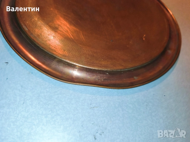 Бакърен сервиз 26, снимка 7 - Антикварни и старинни предмети - 52541384