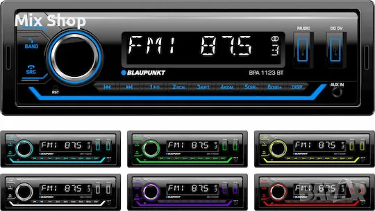 Нов Blaupunkt Автомобилно Радио 1 DIN (Bluetooth/USB)