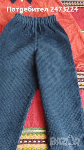 Детски костюм от кадифе , снимка 4 - Детски комплекти - 38208990