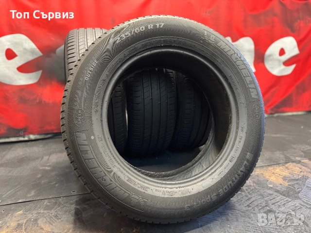 235 60 17, Летни гуми, Michelin LatitudeSport3, 4 броя, снимка 5 - Гуми и джанти - 53936397