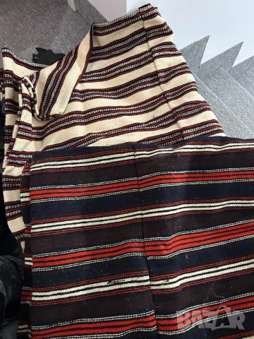 Ръчно тъкан автентичен калъф за дюшек, снимка 2 - Антикварни и старинни предмети - 51896395