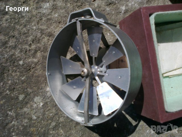 Механичен анемометър/ветромер АСО-3,диапазон 0,3 - 5 м/с, сделано в СССР , снимка 6 - Други инструменти - 39712585