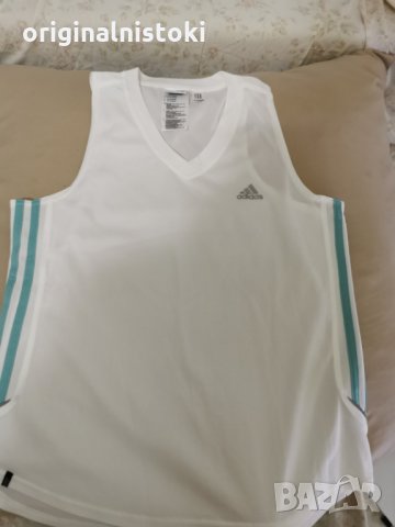 ОРИГИНАЛНИ ADIDAS M размер 40 лева за 1 брой потник тениска, снимка 1 - Потници - 31355712