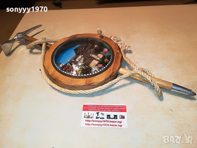 пикел-52х16см-внос швеицария 2805222125, снимка 13 - Антикварни и старинни предмети - 36905482