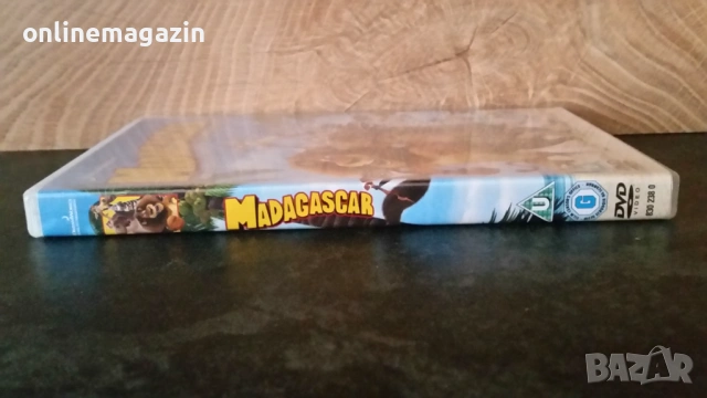 DVD MADAGASCAR 2005 г. Като нов, снимка 3 - DVD филми - 54162726