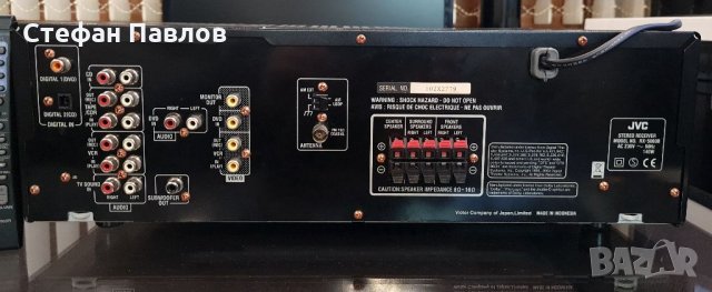  Аудио/Видео контролен приемник -JVC RX-5060B, снимка 4 - Ресийвъри, усилватели, смесителни пултове - 35407327